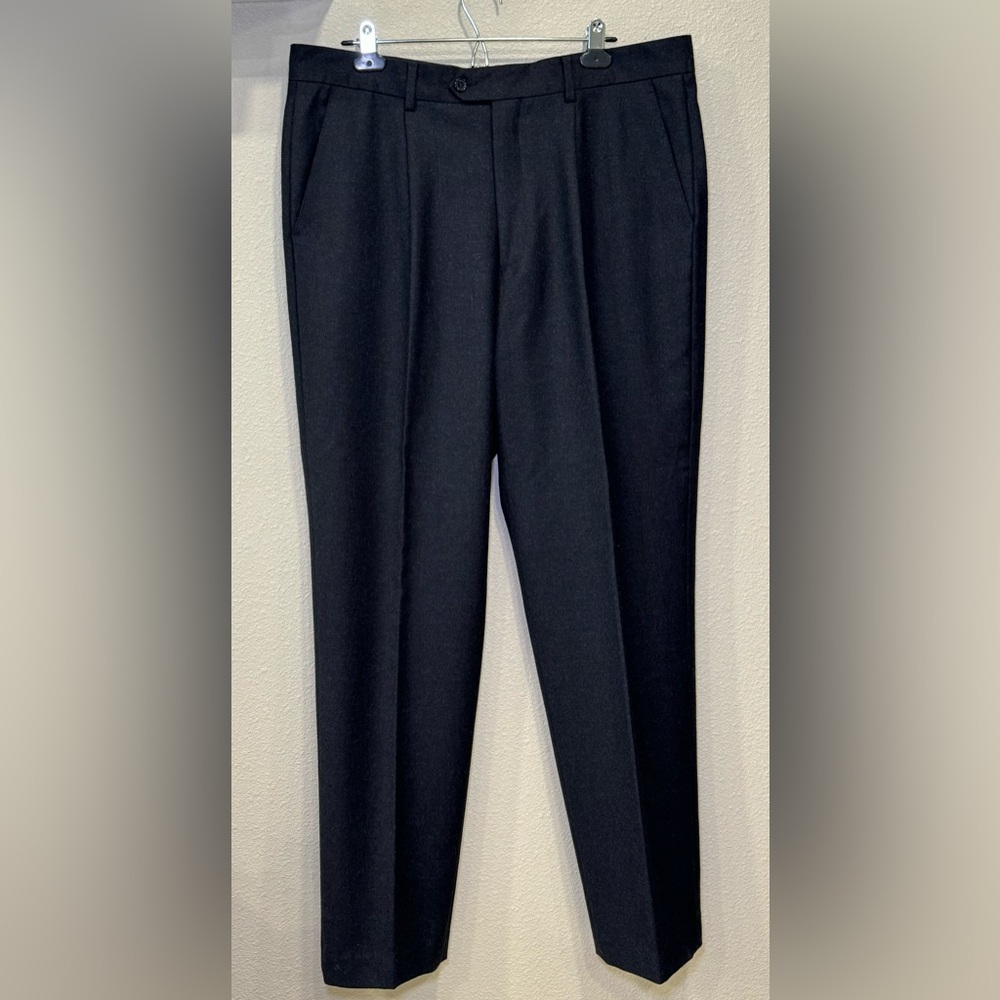 Ricardo Havana Lamb’s Wool Trousers Size 38X33 Made In Italy